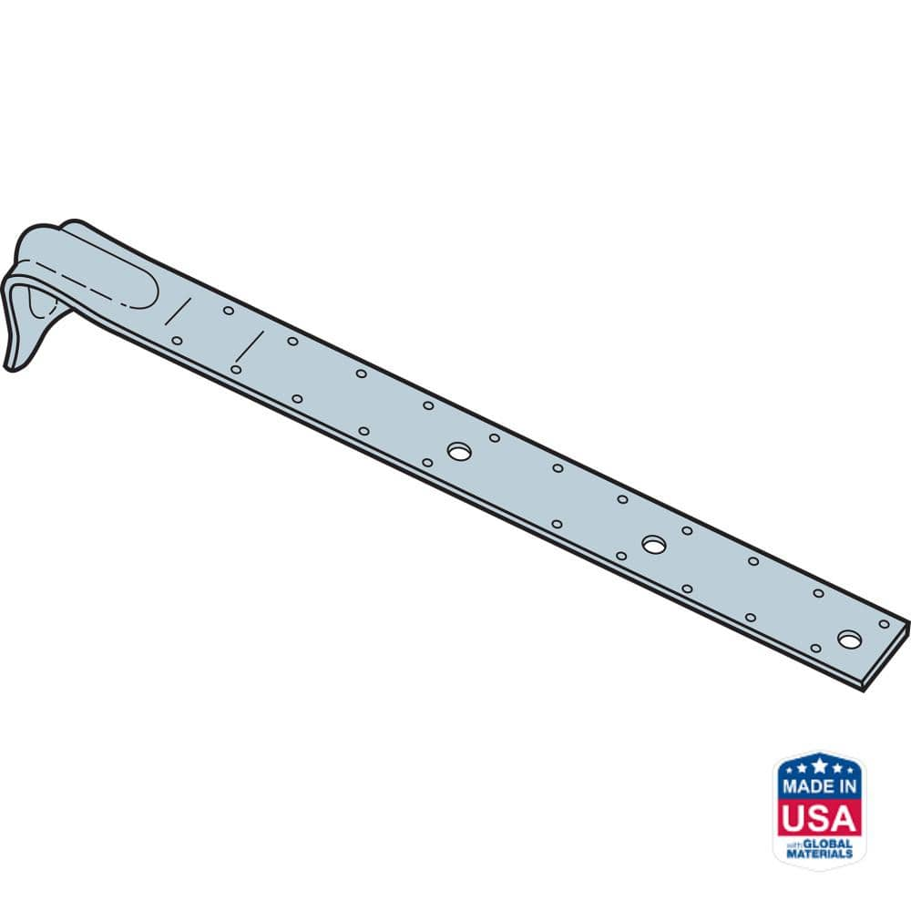 UPC 044315776106 product image for PA 23-3/4 in. 12-Gauge Galvanized Purlin Anchor | upcitemdb.com