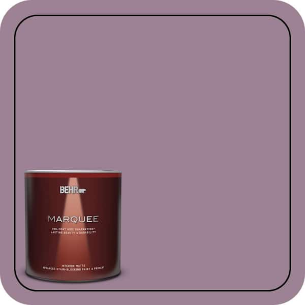 BEHR MARQUEE 1 qt. #S110-5 Garden Plum One-Coat Hide Matte
