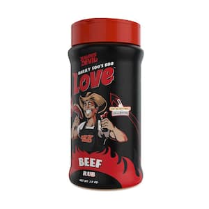 12 oz Harry Soo's BBQ Love Beef BBQ Rub, Premium Quality All-Natural Ingredients BBQ Seasoning
