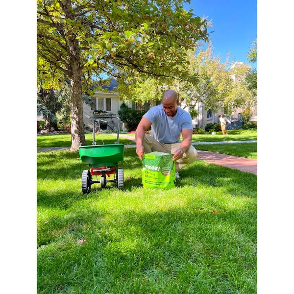Green Machine 12 lbs. 4,000 sq. ft. Dry Lawn Fertilizer for All Grass Types