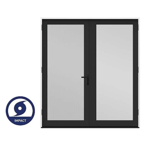 JELD-WEN 60 in. x80 in. F4500 Right-Hand/Outswing Black/White JELD-WEN 60 in. x80 in. F4500 Right-Hand/Outswing Black/White