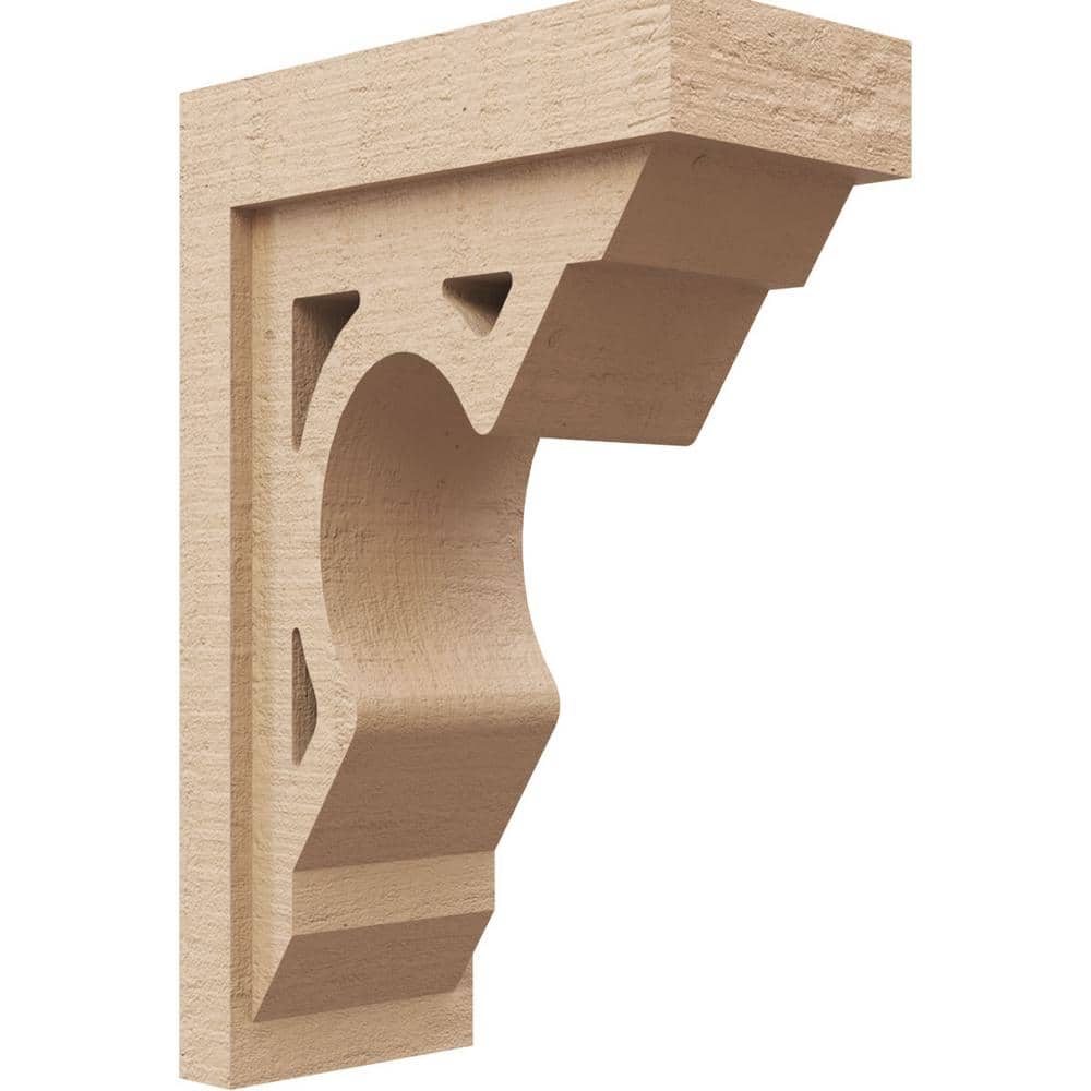 6 in. x 18 in. x 12 in. Classic Sheridan Rough Cedar Woodgrain TimberThane Corbel, Primed Tan price history on PriceWatchPro
