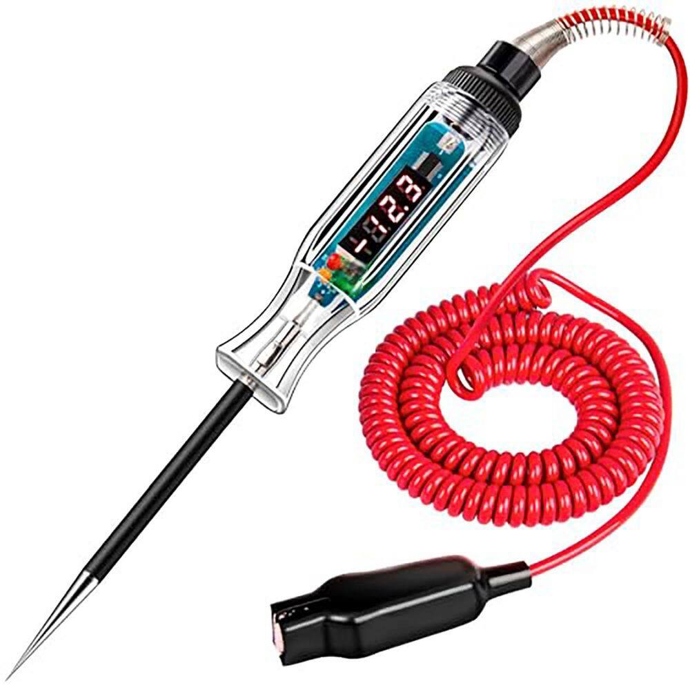 Digital LED Circuit Tester 2.6-32-Volt DC Low Voltage Automotive Test Light Stainless Probe Spring Wire price history on PriceWatchPro