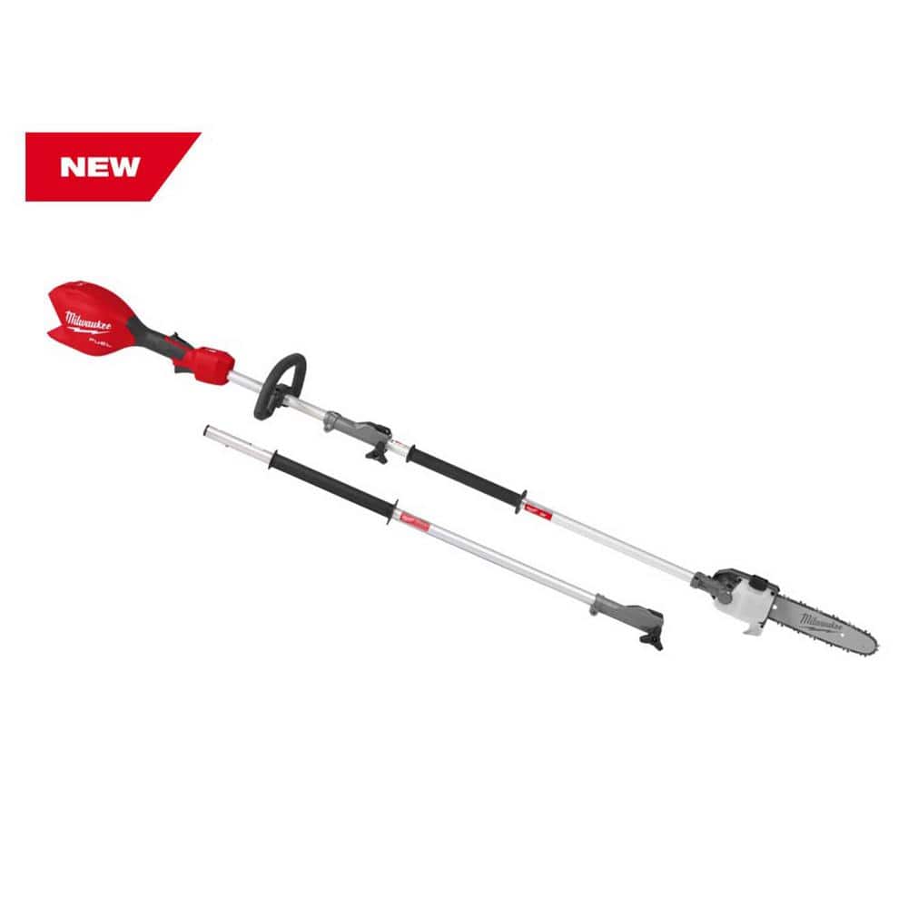 Milwaukee M18 FUEL 18V 10 in. Brushless Cordless Battery Powered Pole Saw with QUIK-LOK Attachment Capability (Tool-Only) 3016-20PS - The Home Depot