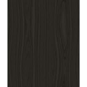 Jaxson Dark Brown Faux Wood Paper Strippable Roll (Covers 57.8 sq. ft.)