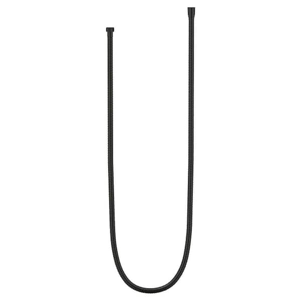 GROHE Rotaflex 69 in. Twist-Free Metal Shower Hose in Matte Black