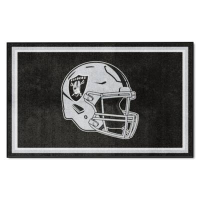 Oakland Raiders Area rug - 3â€™ x 5â€™ Nylon