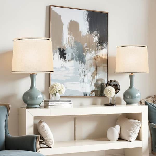 BANDELホワイト ジップアップset up VEVOR Lamp Shade Set of 2, Mix and Match, 10 in. High, White Linen