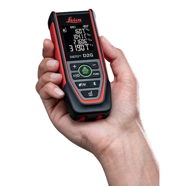 Leica Disto D2G 390 ft. Laser Distance Meter D2G - The Home Depot