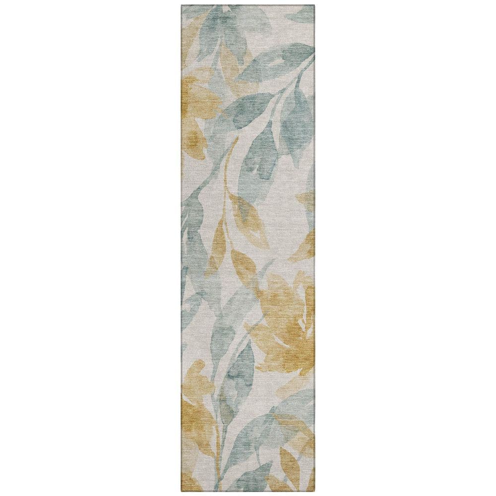 Chantille Machine Washable Indoor/Outdoor Abstract ACN2960 Ivory 2 ft. x 7 ft. Runner Rug price history on PriceWatchPro