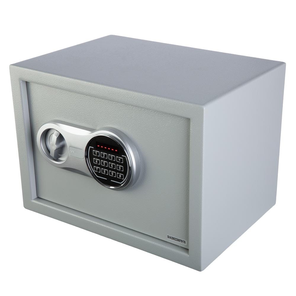 Stalwart Dual Entry Digital Personal Safe, Gray 65-LCNK-25-1