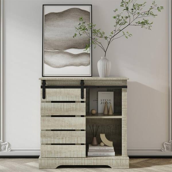 Shop Zentra Oak Brown Finished Wood 2-Door Storage Cabinet with Glass Doors, Buffets & Cabinets