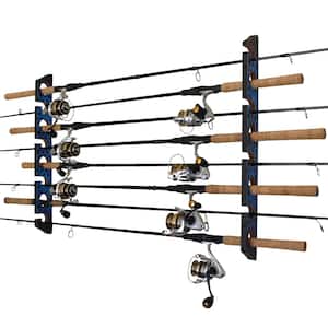 Fiberglass Fishing Rod and Reel Combo - Portable 2-Piece 65 in. Pole with  Size 20 Spinning Reel 619432IJI - The Home Depot