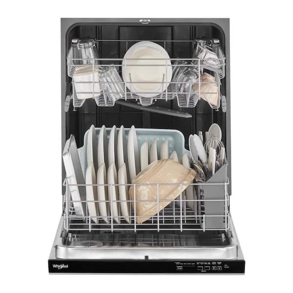 24 in Top Built-In Tall Tub Dishwasher in Fingerprint Resistant Stainless Steel with 5-Cycles 55 dBA