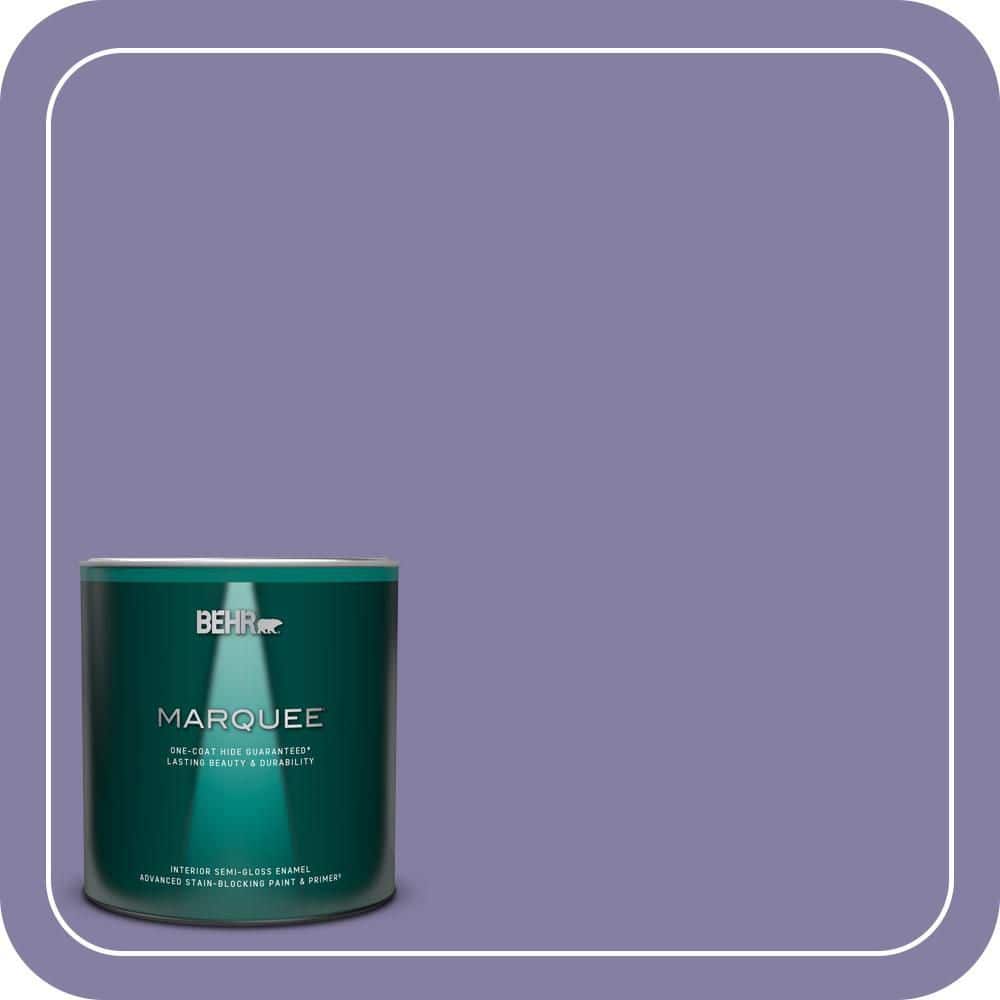 1 qt. #640D-6 Chinese Violet Semi-Gloss Enamel Interior Paint & Primer price history on PriceWatchPro