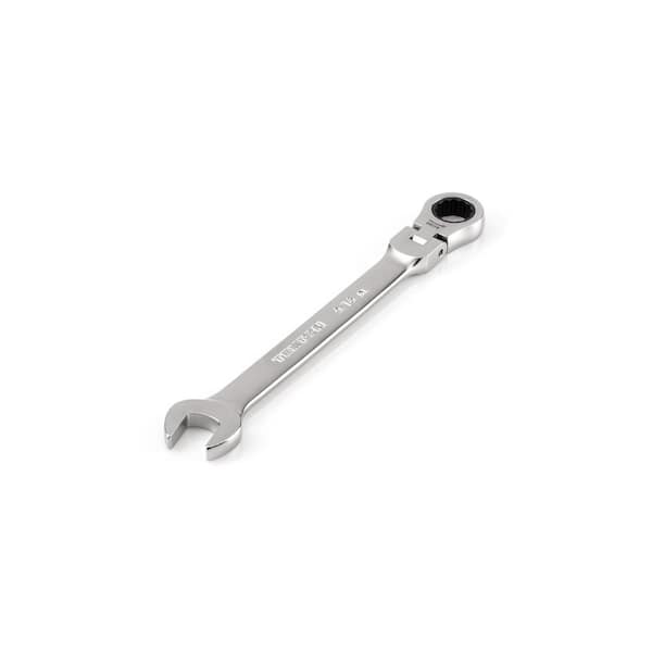 TEKTON 9/16 in. Flex Head 12-Point Ratcheting Combination Wrench