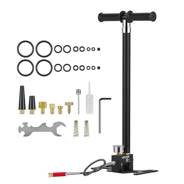 SKYSHALO 4-Stage High-Pressure Hand Pump, 5800 PSI/40 MPa Max