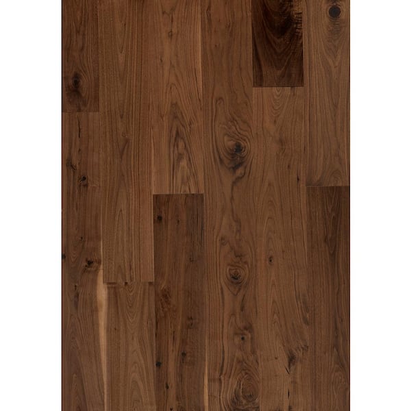 Aspen Flooring American Walnut Hearth 5, Prefinished Hardwood Flooring Home Depot
