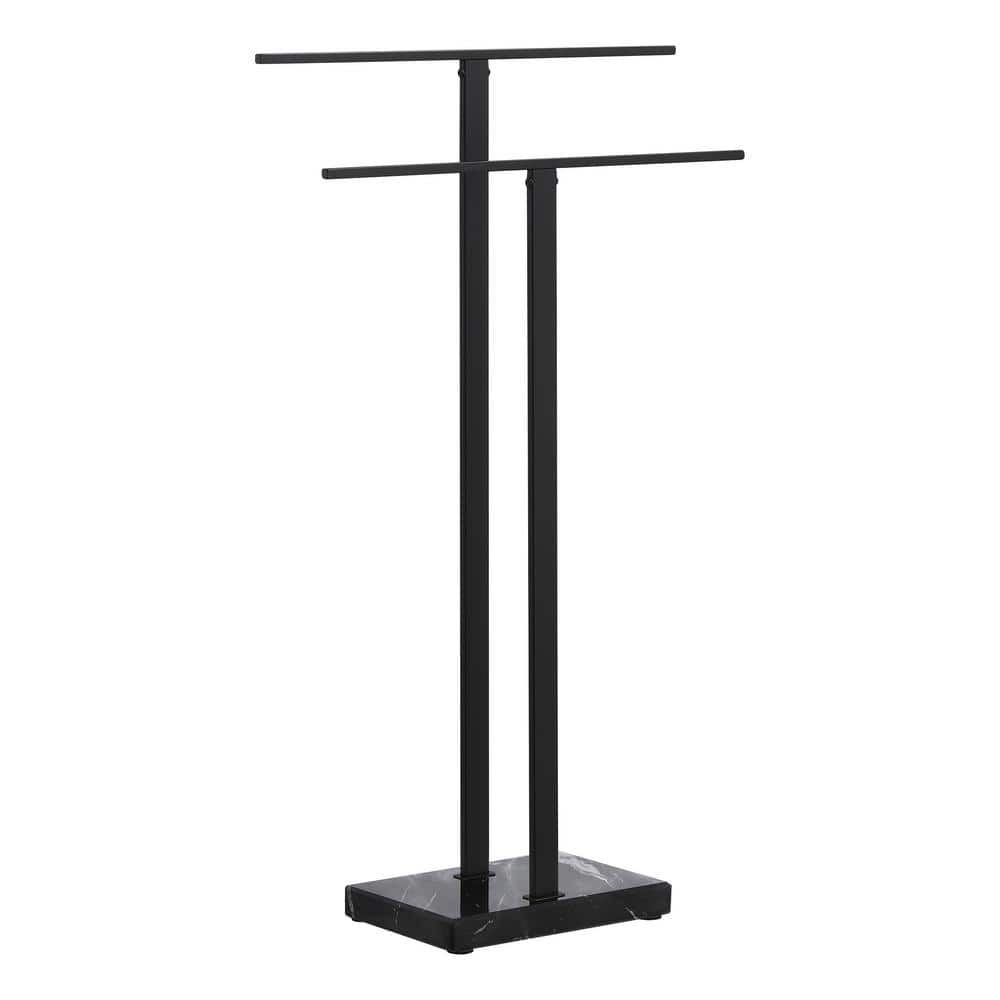 KES Bathroom Freestanding Towel Rack 2-Tier 33 in. H with