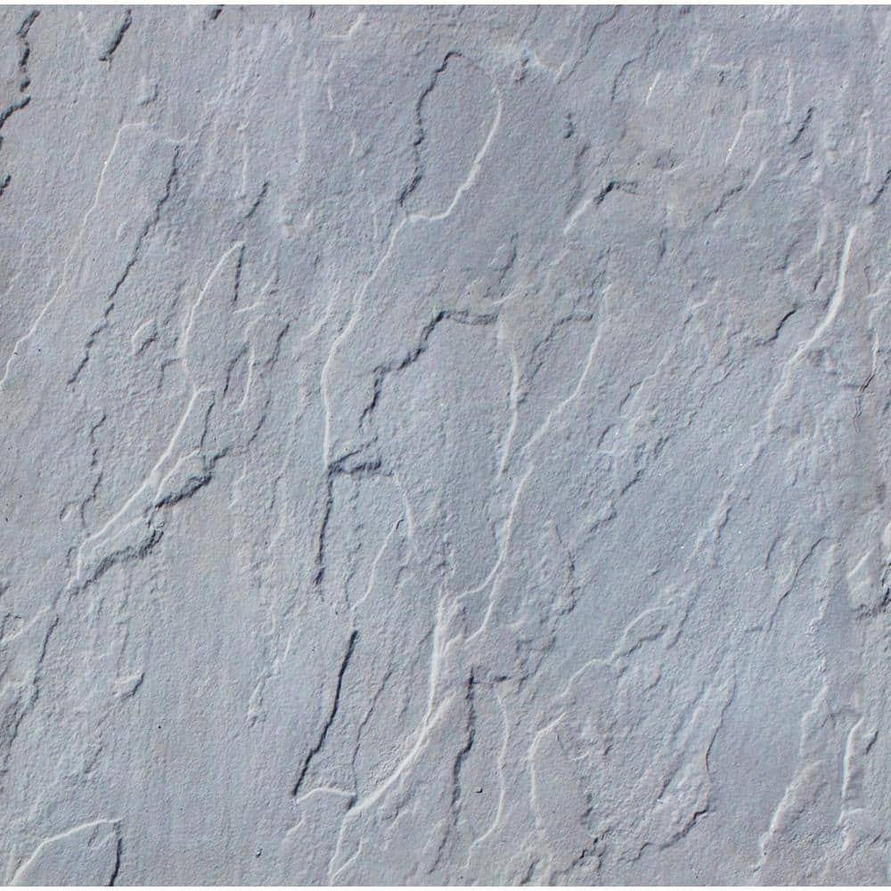 Patio-on-a-Pallet 12 in. x 12 in. Concrete Gray Traditional Yorkstone Paver (100 Pieces/100 Sq Ft) -  Nantucket Pavers, 31041