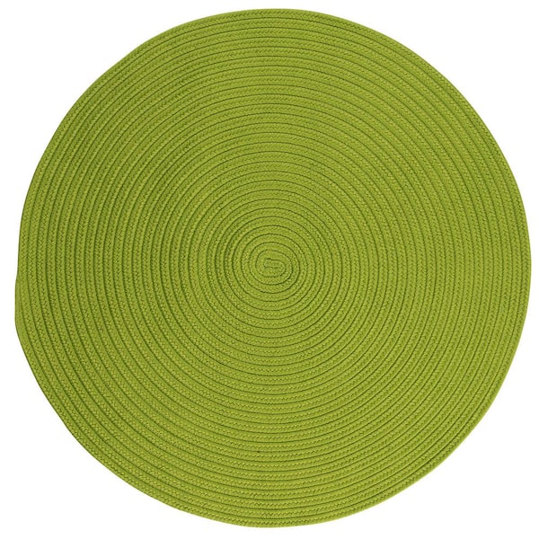 Home Decorators Collection Trends Limelight 4 ft. x 4 ft. Braided Round Area Rug