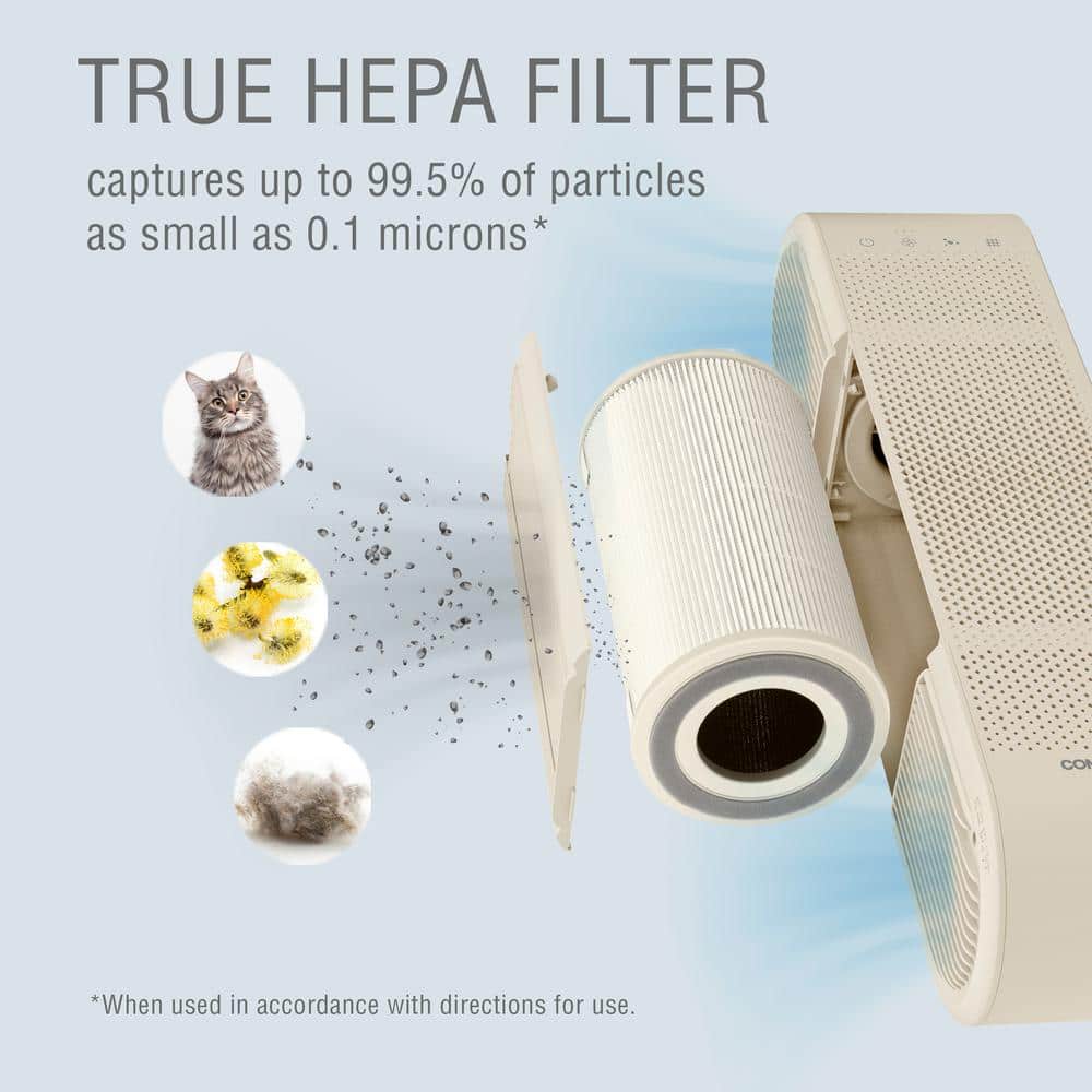 Medium Room White HEPA Air Purifier Replacement Filter