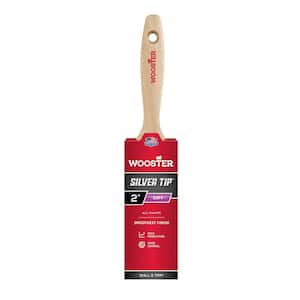 2 in. Silver Tip Polyester Flat Brush