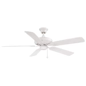 Edgewood 52 52 in. Indoor/Outdoor Matte White Ceiling Fan