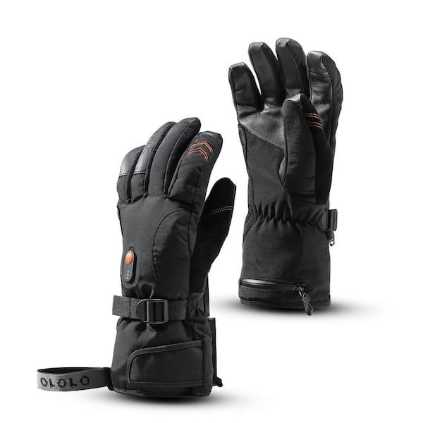 men's rechargeable heated gloves