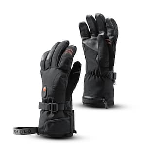 Small Rechargeable Heated Gloves for Men and Women, Lithium-ion Batteries and Charger Included