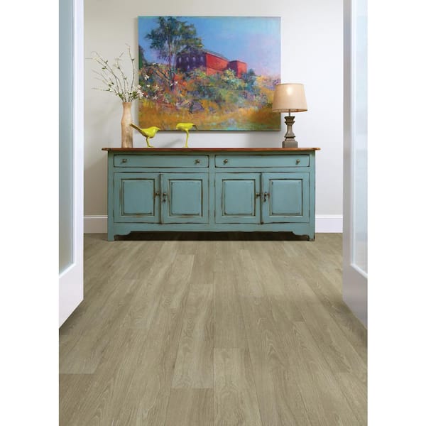 Grand Slam Tabor 12 MIL x 6 in. W x 48 in. L Water Resistant Glue Down Vinyl Plank Flooring (41.72 sq. ft./ case )