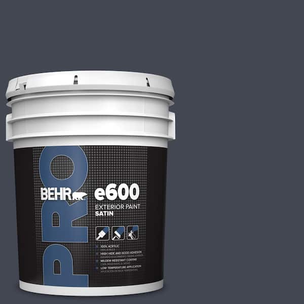 BEHR PRO 5 gal. #T11-2 Stiletto Satin Exterior Paint