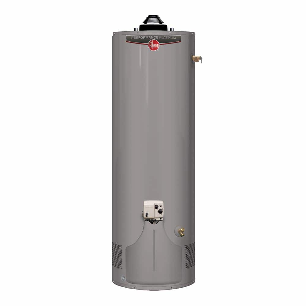 Rheem Performance Platinum 50 Gal. Tall 12-Year 38,000 BTU Ultra Low ...