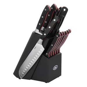 Durbin 14- Piece Stainless Steel Knife Set with Wood Block