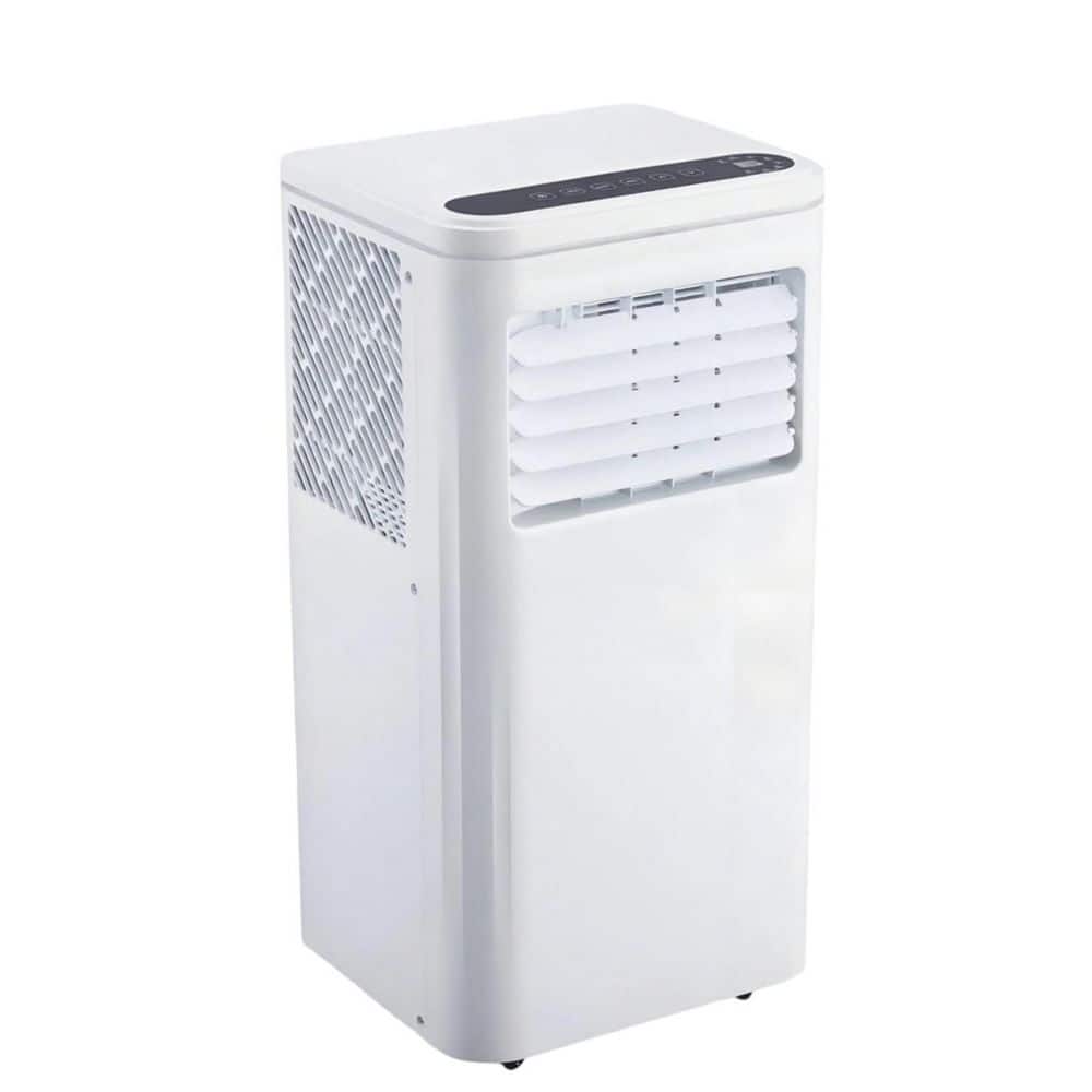 10000 BTU (DOE) 6000 BTU(SACC) Portable Air Conditioner Cools 450 Sq. Ft with Cooling, Fun, Dehumidifier in White price history on PriceWatchPro