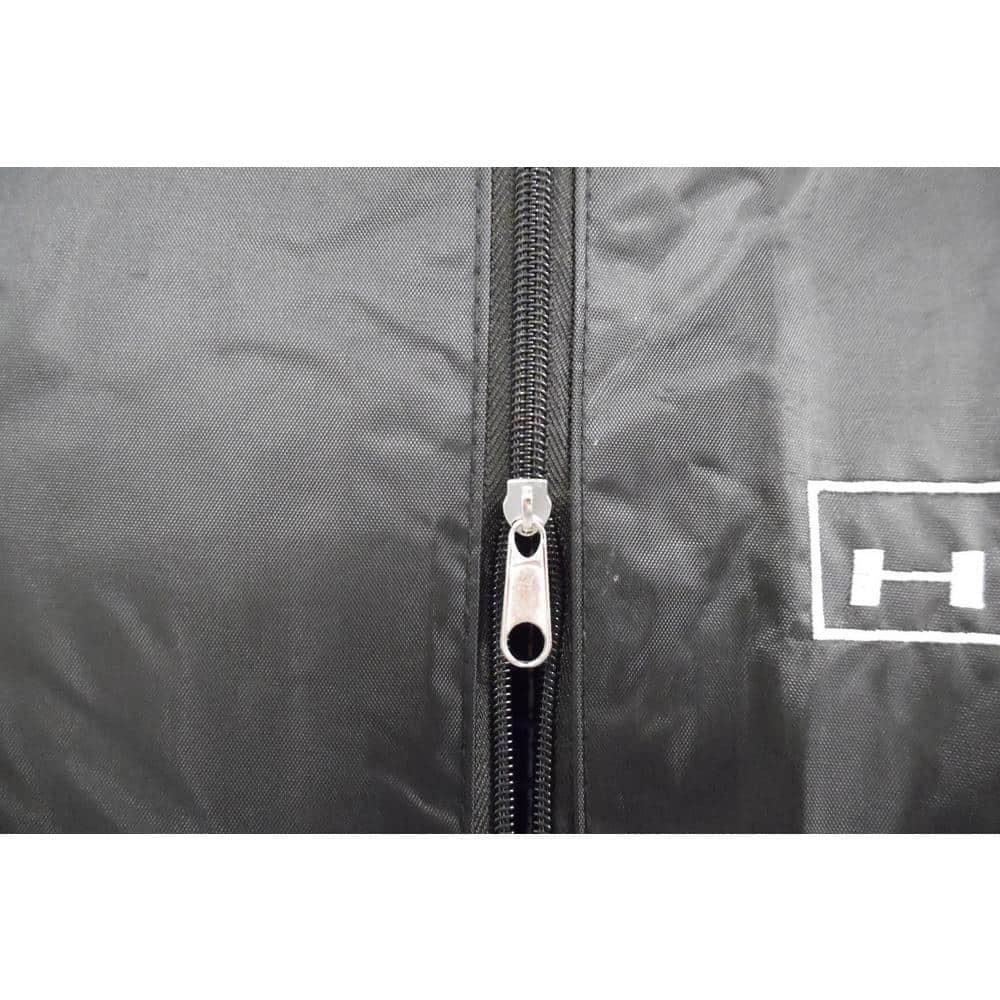 Black Heavy Duty Waterproof Patio Heater Cover with Zipper