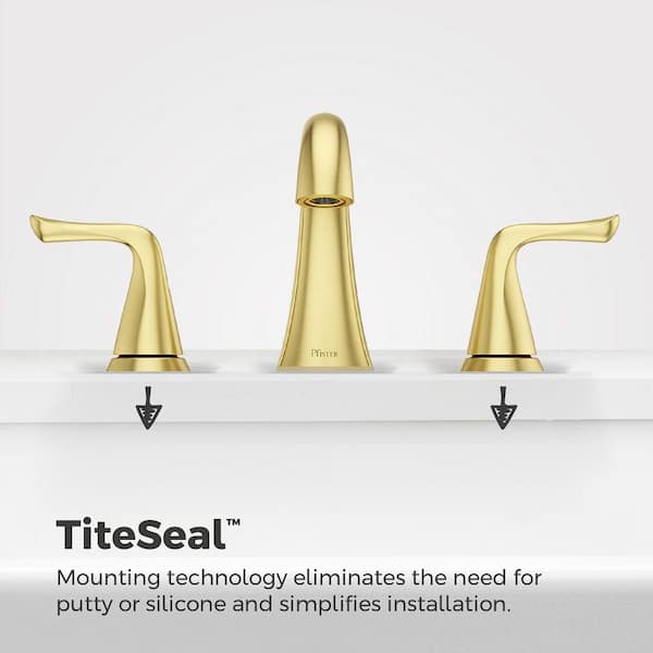 Pfister Willa 8 in. Widespread 2-Handle Bathroom Faucet in Brushed