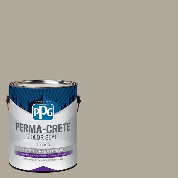 Color Seal 1 gal. PPG1025-4 Sharkskin Satin Interior/Exterior Concrete Stain