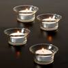 Stonebriar Collection White Citronella Scented Clear Cup Tea Light Candles (50-Pack) DTL-SA-50-4