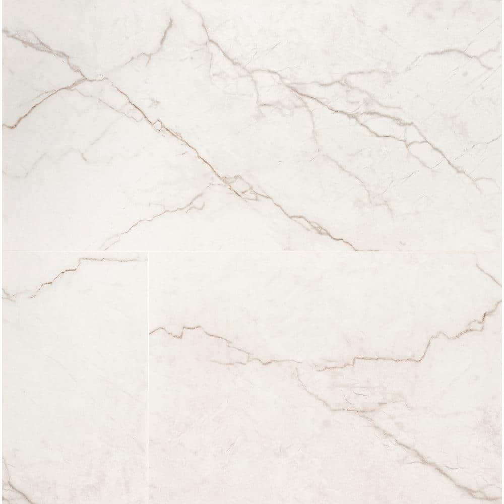 Briella Gold 24 in. x 48 in. Polished Porcelain Marble Look Floor and Wall Tile (432 sq. ft./Pallet) price history on PriceWatchPro