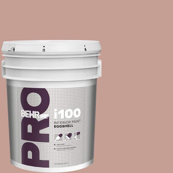 BEHR PRO 5 gal. #S170-4 Retro Pink Eggshell Interior Paint