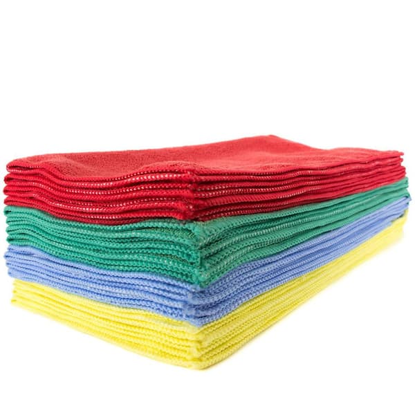 Zwipes Microfiber Cleaning Cloths, Multi-Colored (48-Pack) 948 - The Home  Depot