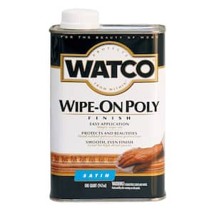 1 qt. Satin Wipe-On Polyurethane (6-Pack)