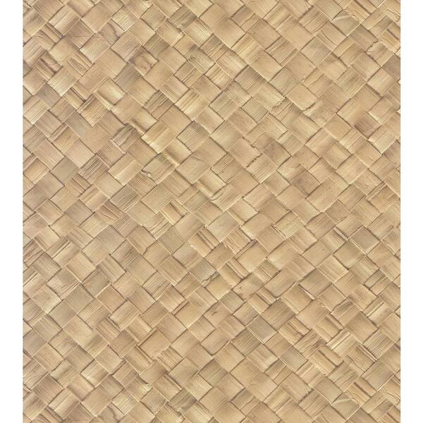 Brewster Basket Weave Wallpaper