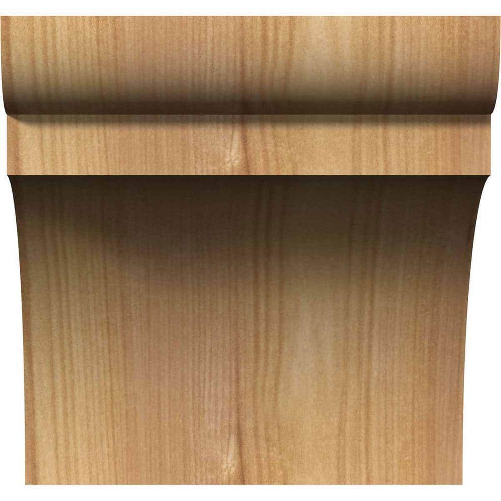 6" x 6" Western Red Cedar Rough Sawn Corbel