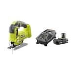 18-Volt ONE+ Cordless Orbital Jig Saw with 2.0 Ah Battery and Charger Kit