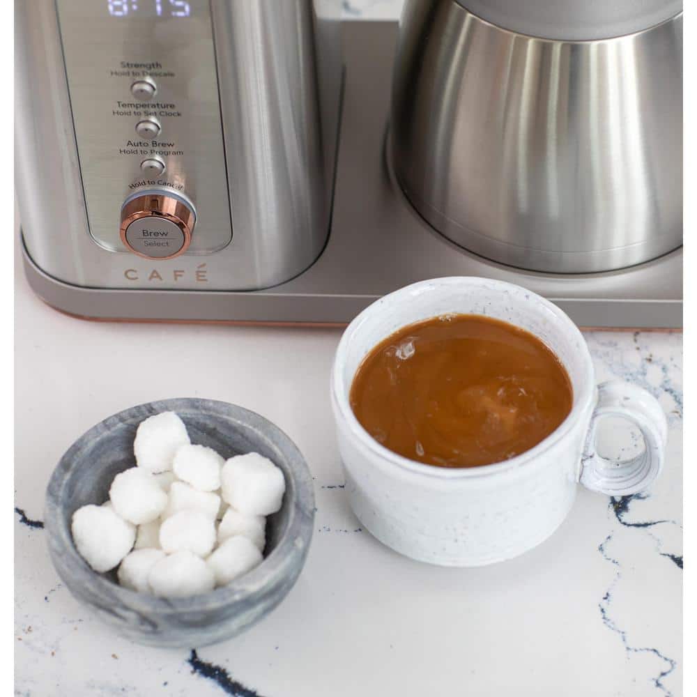 Stainless Steel Thermal Carafe Drip Coffee Maker with WiFi and Voice Control