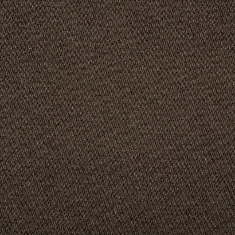 Chocolate Brown Tufted Microfiber Storage Ottoman