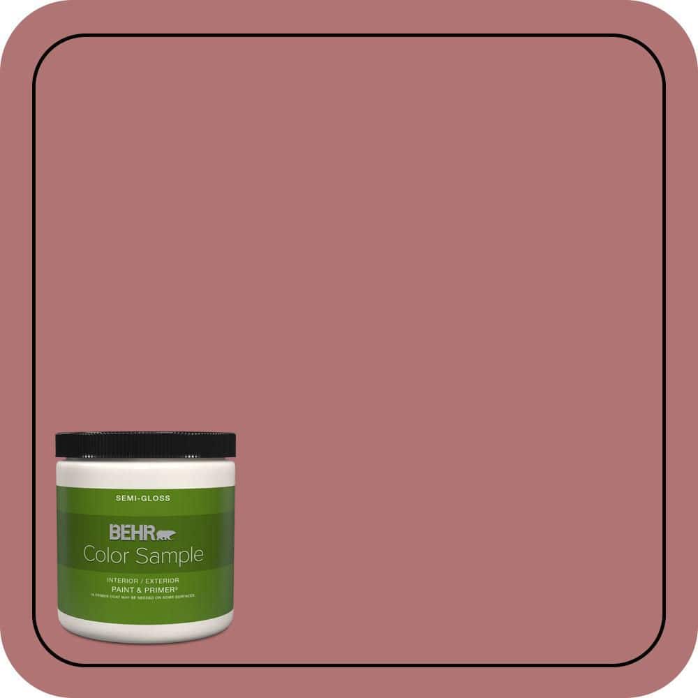 8 oz. #S140-5 Red Gerbera Semi-Gloss Interior/Exterior Paint & Primer Color Sample price history on PriceWatchPro