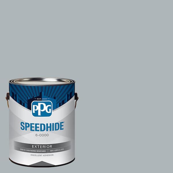 1 gal. PPG1038-4 Smoke Screen Semi-Gloss Exterior Paint